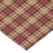 Pixel Pset in Red en Gold Tafelkleed (Gekanteld)