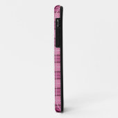 Pixel Pset_Magenta-Black Case-Mate iPhone Case (Achterkant/links)