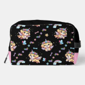 Pixel Puppicorn Whimsical Dog Toiletry Sac (Verso)