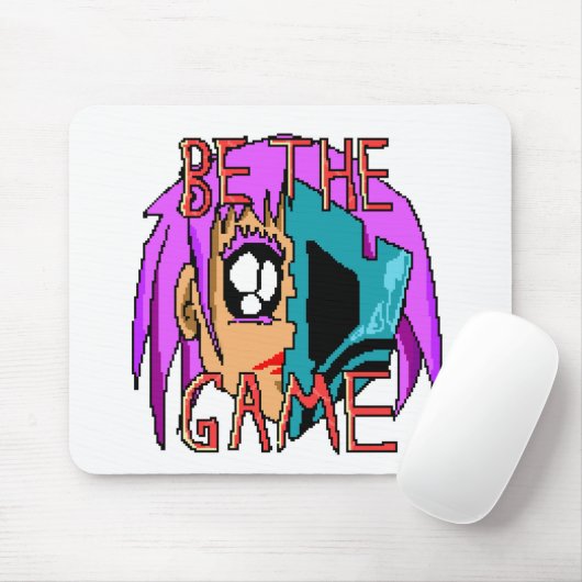 Pixel Rebel Zoe - 8-Bit Character Art Muismat (Met muis)