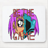 Pixel Rebel Zoe - 8-Bit Character Art Muismat (Voorkant)
