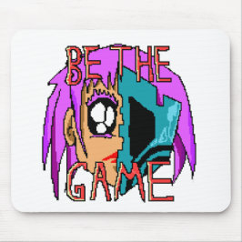 Pixel Rebel Zoe - 8-Bit Character Art Muismat