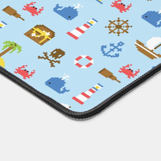 Pixel Sea Art Motif (Coin)