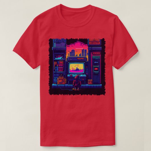 Pixel spel t-shirt (Design voorkant)