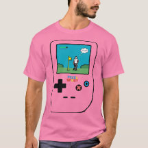 Pixel Sport Golf Retro Gaming T-Shirt 