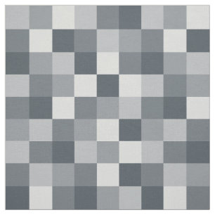 Pixel Squares Aangepaste kleur Stof