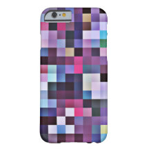 Pixel Squares iPhone 6 hoesje - paars