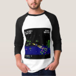 Pixel Starfighter T-Shirt<br><div class="desc">Blast through space in classic retro style! 🚀 Pilot your blue starship,  dodge alien attacks,  and fire lasers at incoming enemies. Face the ultimate cosmic boss — are you ready to break the 4750-point record? ⭐👾</div>