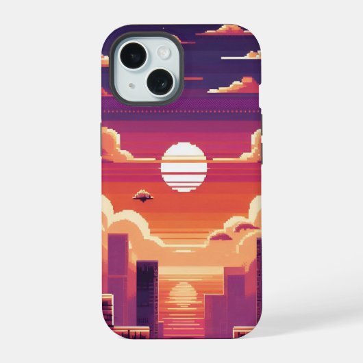 Pixel Sunset City (Verso)