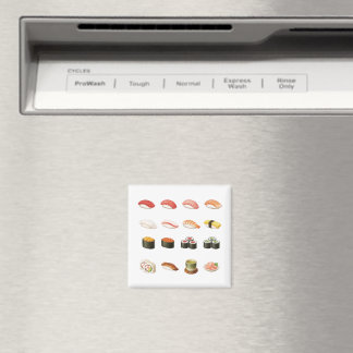 Pixel Sushi Magnet – Japanese Food Pixel Art Magneet