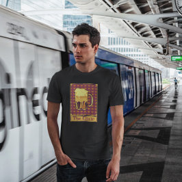 Pixel Tarot Card Beer Drink T-shirt