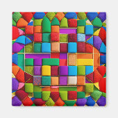 Pixel Tiles Magneet (Voorkant)