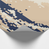 Pixel Tsunami 8 Bit Pixel Art Cadeaupapier (Hoek)