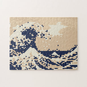 Pixel Tsunami 8 Bit Pixel Art Legpuzzel