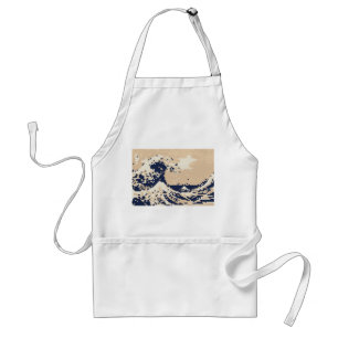 Pixel Tsunami 8 Bit Pixel Art Standaard Schort