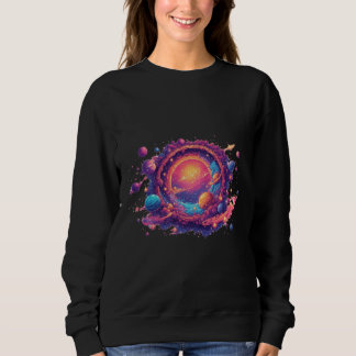 Pixel Universe Portaal — De Kosmische Poort Trui