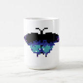 Pixel Vlinder Koffiemok (Center)