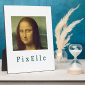 Pixel vrouw fotoplaat (Zijkant)