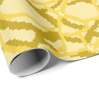 Pixel Water Rimpelpatroon Cadeaupapier