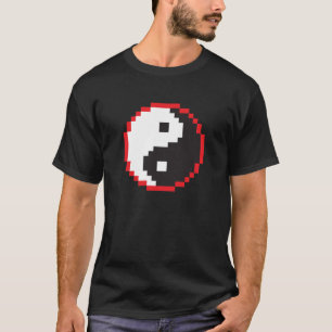 Pixel Yin-Yang T-shirt