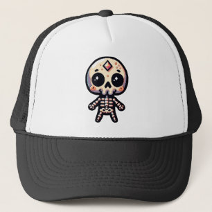 Pixelart-skelet Trucker Pet