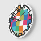 PIXELAT chained numbers by Masanser Grote Klok (Hoek)