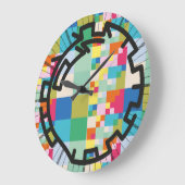 PIXELAT chained numbers by Masanser Grote Klok (Hoek)