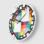 PIXELAT chained numbers by Masanser Grote Klok (Hoek)