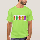 Pixelated Gummy-Beren T-shirt (Voorkant)