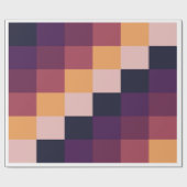 Pixelated Harmony Wrapping Paper Cadeaupapier (Vlak)