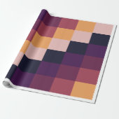 Pixelated Harmony Wrapping Paper Cadeaupapier (Uitgerold)