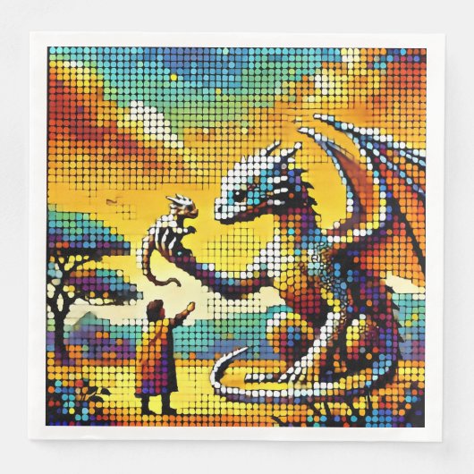 pixelated image of a dragon trainer servet (Voorkant)