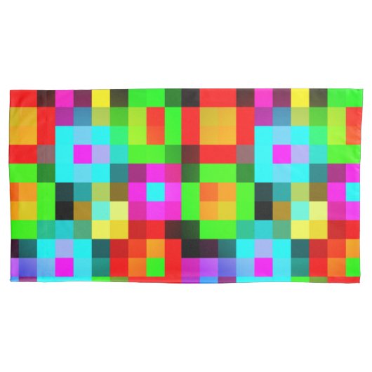 Pixelated Kussensloop (Voorkant)