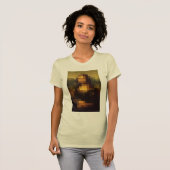 Pixelated Mona Lisa 3 T-shirt (Voorkant volledig)