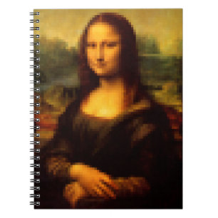 Pixelated Mona Lisa Notitieboek