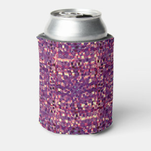 Pixelated Paars Soda Koelbox Blikjeskoeler
