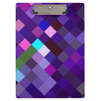 Pixelated Pattern - Purple Klembord