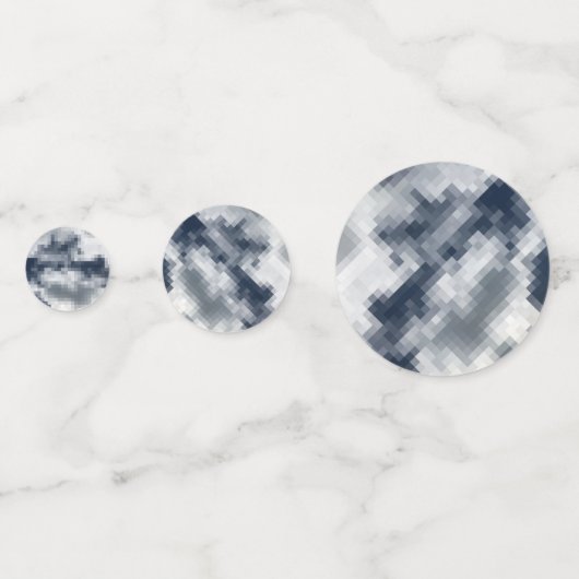 Pixelated Table Confetti (Achterkanten)