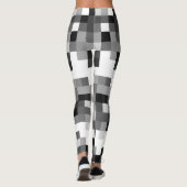 Pixelated vervagingspatroon leggings (Achterkant)