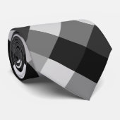 Pixelated vervagingspatroon stropdas (Opgerold)