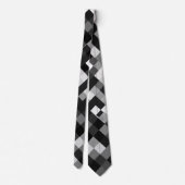 Pixelated vervagingspatroon stropdas (Achterkant)