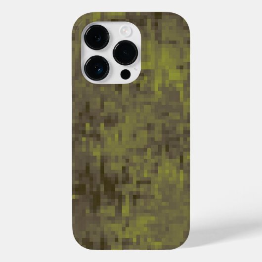 Pixelbekleed Oerwoud Camo Case-Mate iPhone Case (Achterkant)