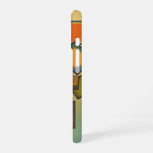 Pixelblokbotsing iPhone 16 Hoesje (Linkerkant)