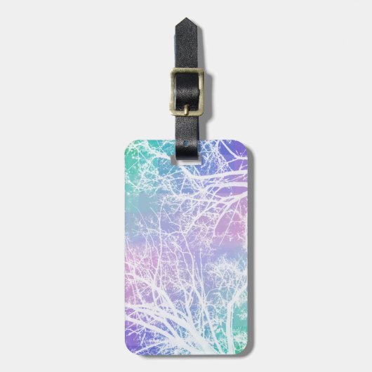 Pixelbos Bagagelabel (Voorkant verticaal)