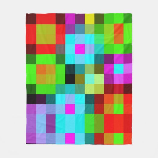 Pixeled Fleece Blanket (Voorkant)