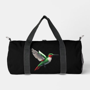 Pixeled Green Hummingbird Plunjezak