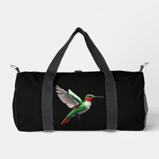 Pixeled Green Hummingbird Plunjezak