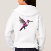 Pixeled Pink Hummingbird (Achterkant)