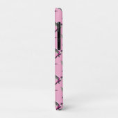 Pixeled Pink Hummingbird Case-Mate iPhone Case (Achterkant/links)