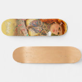 Pixeleye - Katy Gold Skateboard Deck (Horz)